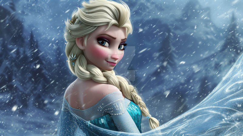 Elsa Snow Queen by NetherVision on DeviantArt