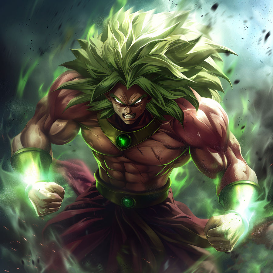 Blory The Legendary Super Saiyan Broly by NetherVision on DeviantArt