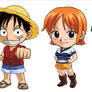 One Piece Set: Luffy, Nami, Zoro