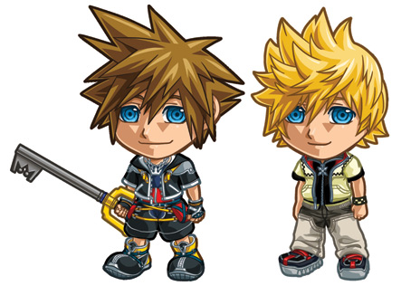 Kingdom Hearts: Sora and Roxas