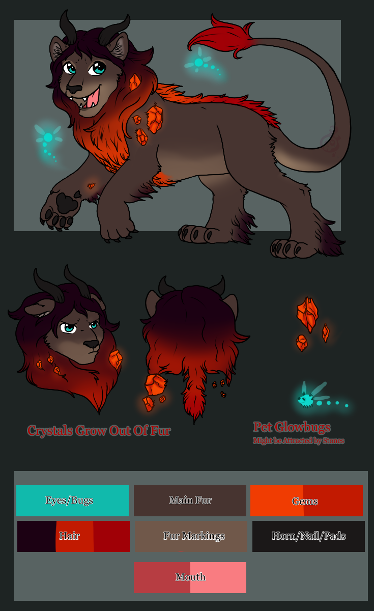 Crystal Lion Ref