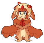 #799 Jestertox - Autumn Owl - closed by Kandy-Cube