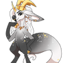 #505 Caster - Glittering Gold