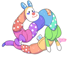 [Pending] #706 Floop - Rainbow Caterpillar