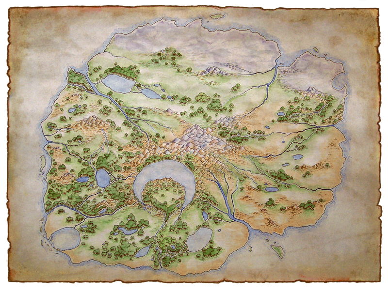 Map by ladymeow on DeviantArt