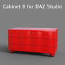 Freebie Cabinet 8 for DAZ Studio