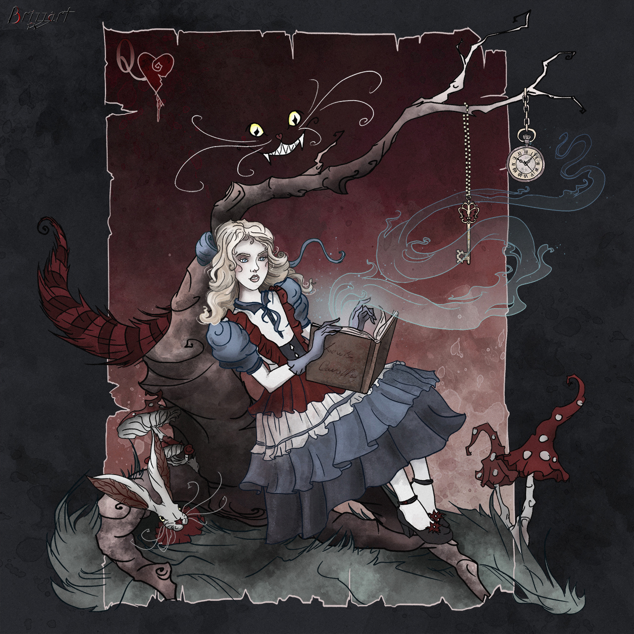 Alice Coin Deviantart Alice by Brizzart on DeviantArt