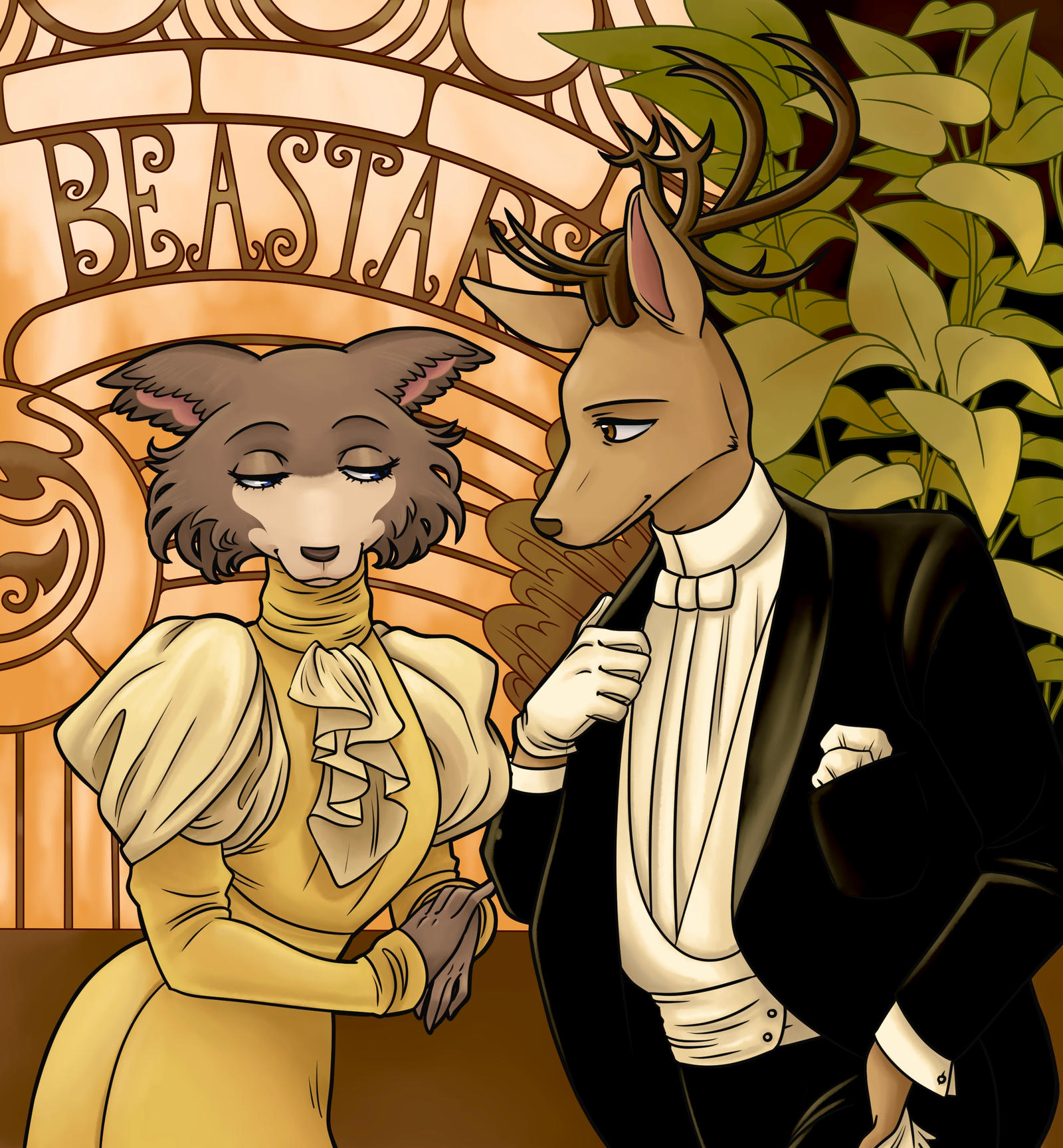 Alphonse Mucha S Beastars By Klarabellum On Deviantart Alphonse Mucha S Beastars By Klarabellum On Deviantart