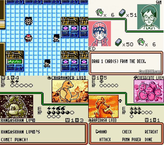 Juego de GameBoy Color Pokemon Trading Card Game by Stolker256 on ...