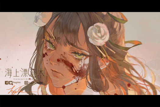 Commission_Crying girl