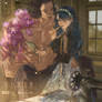 Commission_A Scene from the Tailor Shop