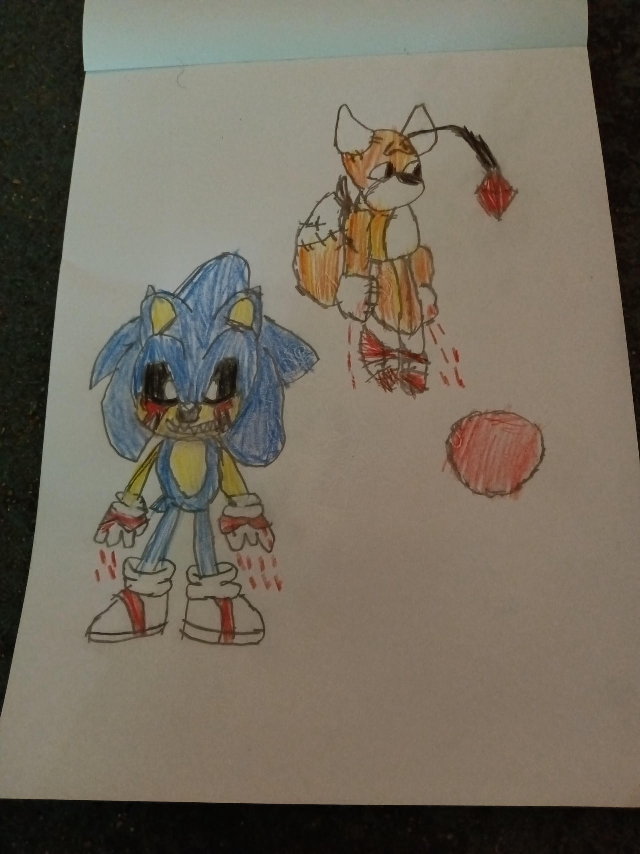 Sonic Exe and Tails Doll(2018) by PiRoG-Art on DeviantArt