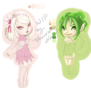 Chibi WIPs