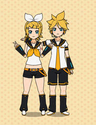 Kagamine Rin and Len