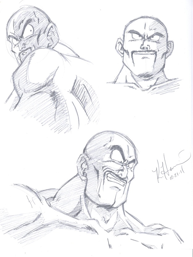 Character Sketch -- Nappa