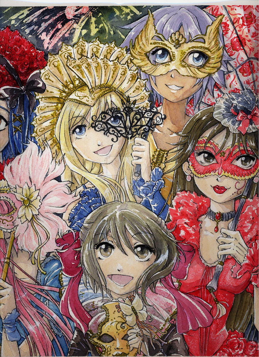 Aria:Venetian Festival of Masks (commission) part3