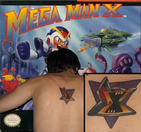 Megaman X Tattoo