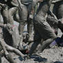 mud fight