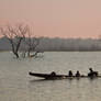 Morning River Boat