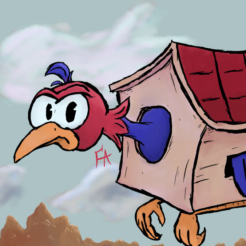 Wally Warbles by freeloadingart on DeviantArt