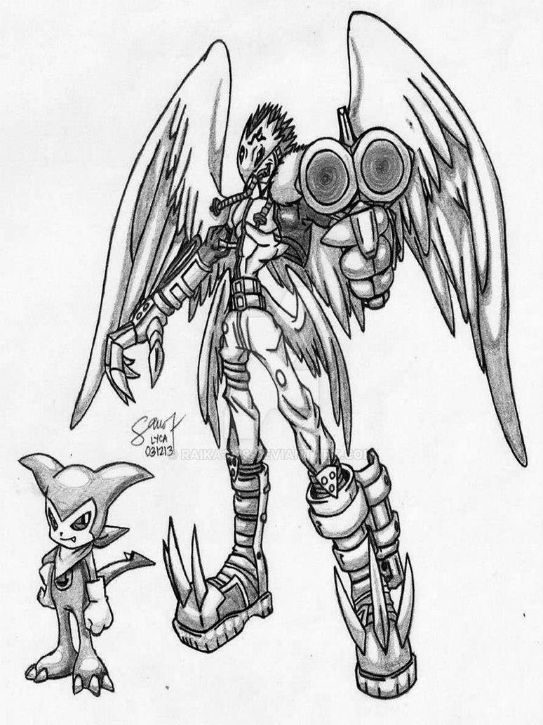 Deviantart Reference Digimon Digimon - 031213 by raika1329 on DeviantArt