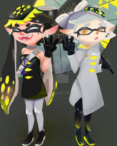 Squid sisters splatoon 3 by Cri-xz on DeviantArt