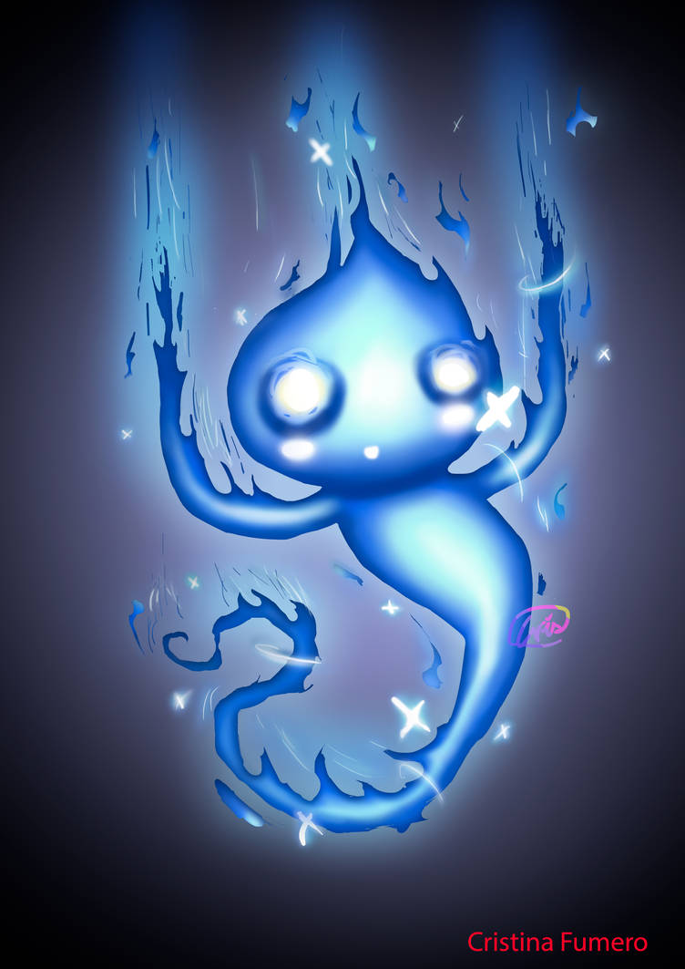 Lesser Fire Wisp Will o' the wisp by Cri-xz on DeviantArt