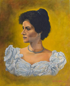 Portrait of Princess Victoria Kawkiu Kaiulani 