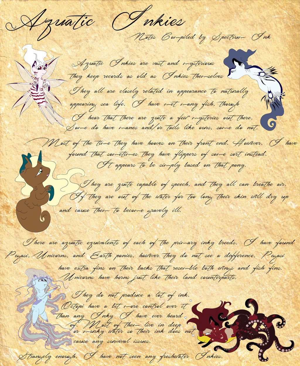 InkyPonies DeviantArt Gallery