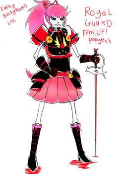 royal guard!fem!UF!papyrus