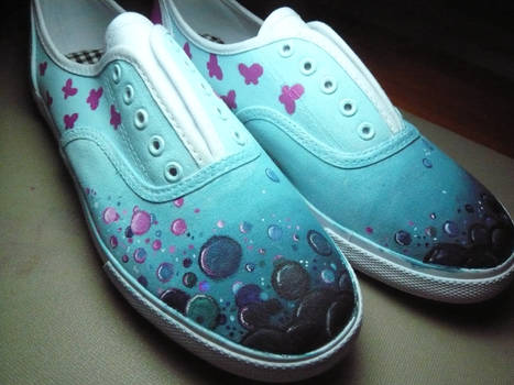 Bubbles and Butterflies shoes