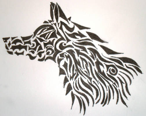 Wolf Head Tattoo