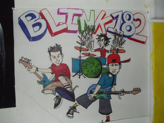 Blink 182! :D gotta love those idiots.