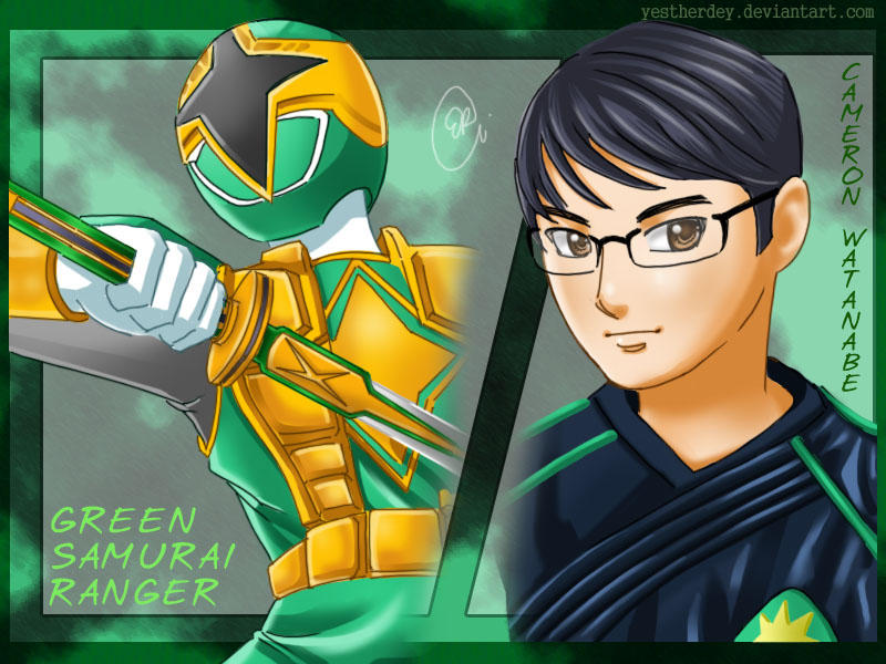 Samurai Green Key Ranger Green Samurai Ranger by Eromui-Art on DeviantArt