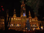 Vienna city hall. Christmas by trianstarcraft