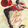 Harley Quinn Pin-up