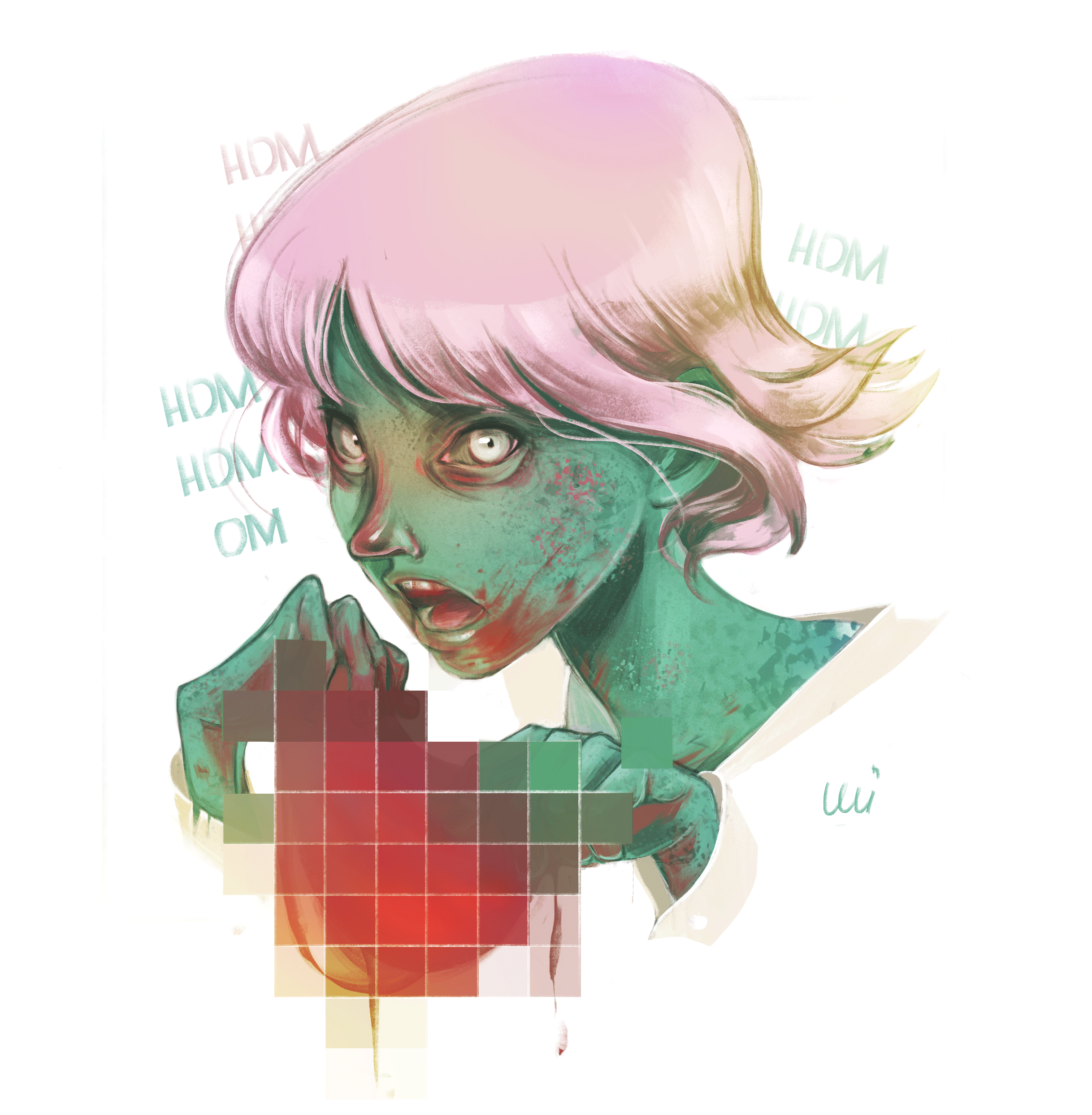 Zombie romance by MelnikovaK on DeviantArt