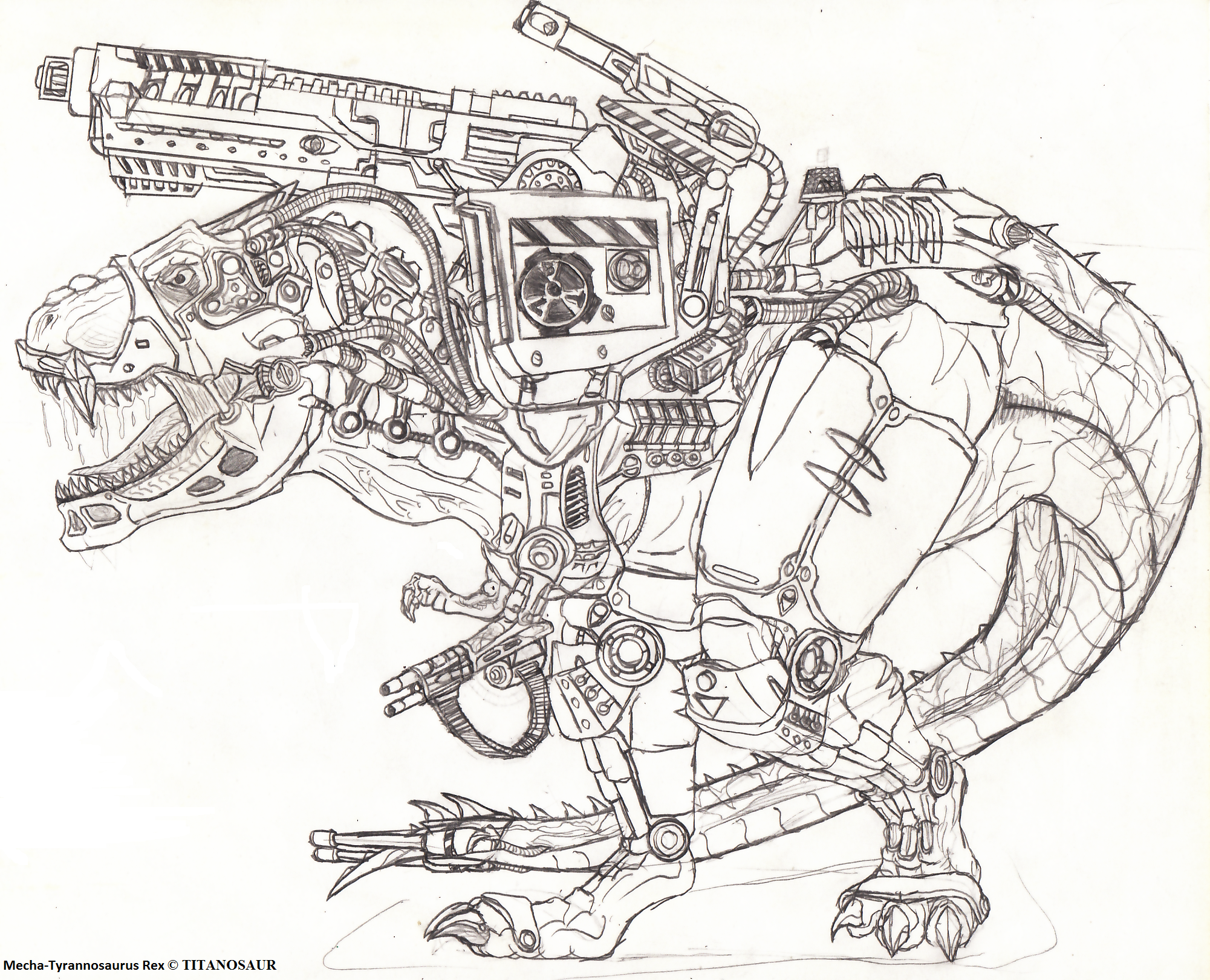 Mecha-Tyrannosaurus Rex