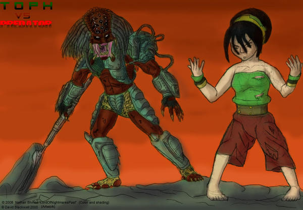 Topp Predator Toph vs Predator Colored by TITANOSAUR on DeviantArt
