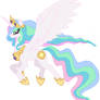 The Majestic Princess Celestia