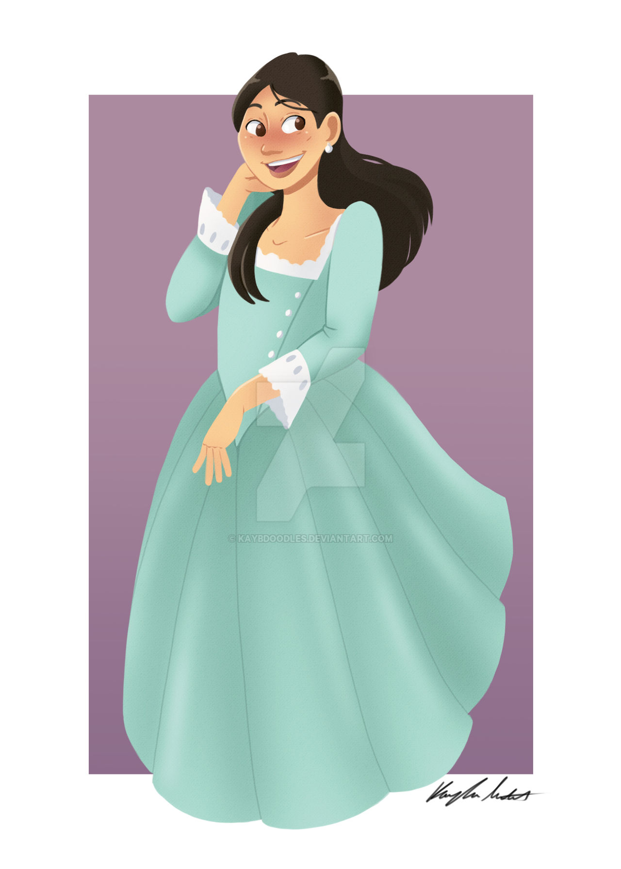 Eliza by kaybdoodles on DeviantArt