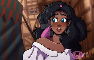 Esmerelda The Hunchback of Notre Dame Redraw