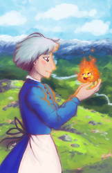 Sophie and Calcifer