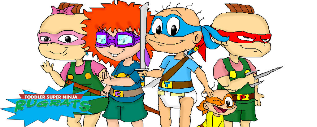 Super Rugrats Toddler Super Ninja Rugrats by tmntsam on DeviantArt