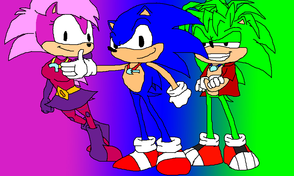 sonic is menacing by kudathegamer on DeviantArt