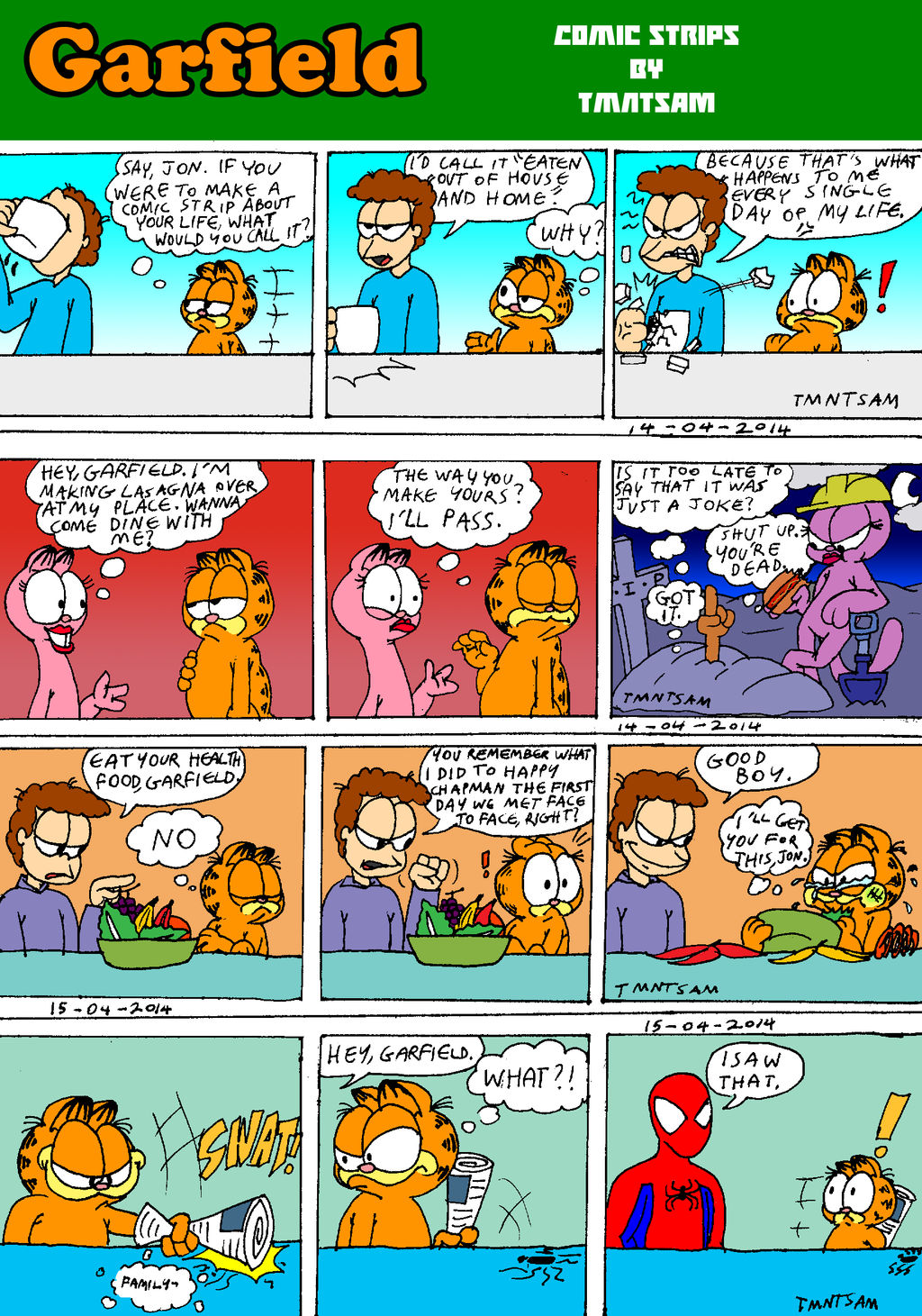 Garfield Comic Strips Collection 2 by tmntsam on DeviantArt
