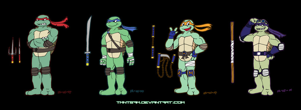TMNT - Female Turtles by tmntsam on DeviantArt