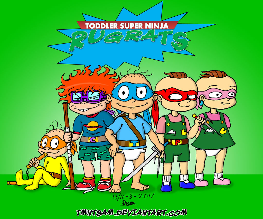 Super Rugrats The Toddler Super Ninja Rugrats by tmntsam on DeviantArt
