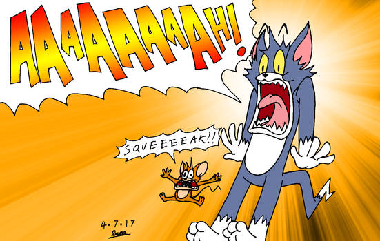 Tom and Jerry Tiger Roar by bubbles46853 on DeviantArt