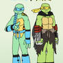 TMNT 2012 - Venus and Jennika